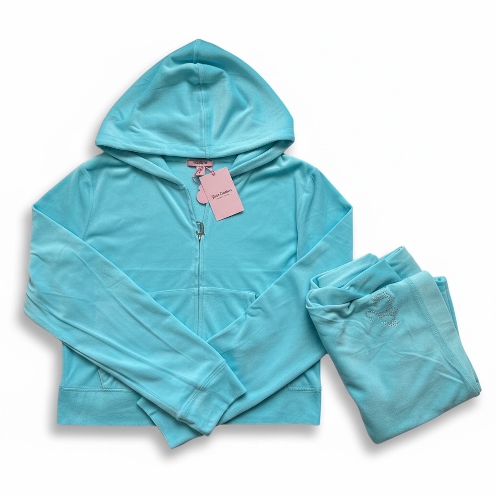 New juicy couture crystal blue tracksuit X-Large - Picture 1 of 5